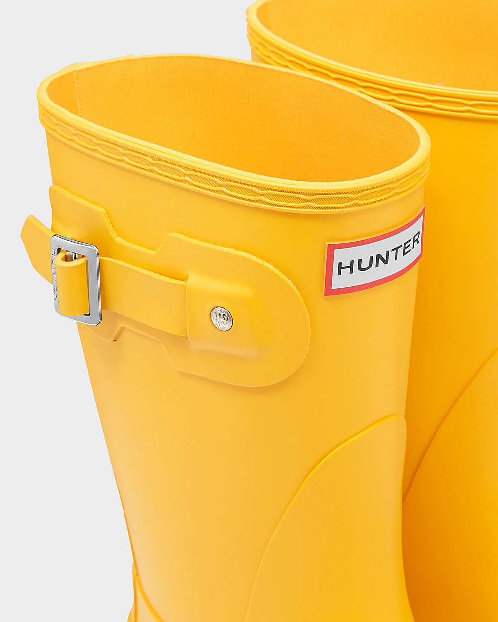 Hunter Stovlar Dam Butik Hunter Original Laga Gummistovlar Gula